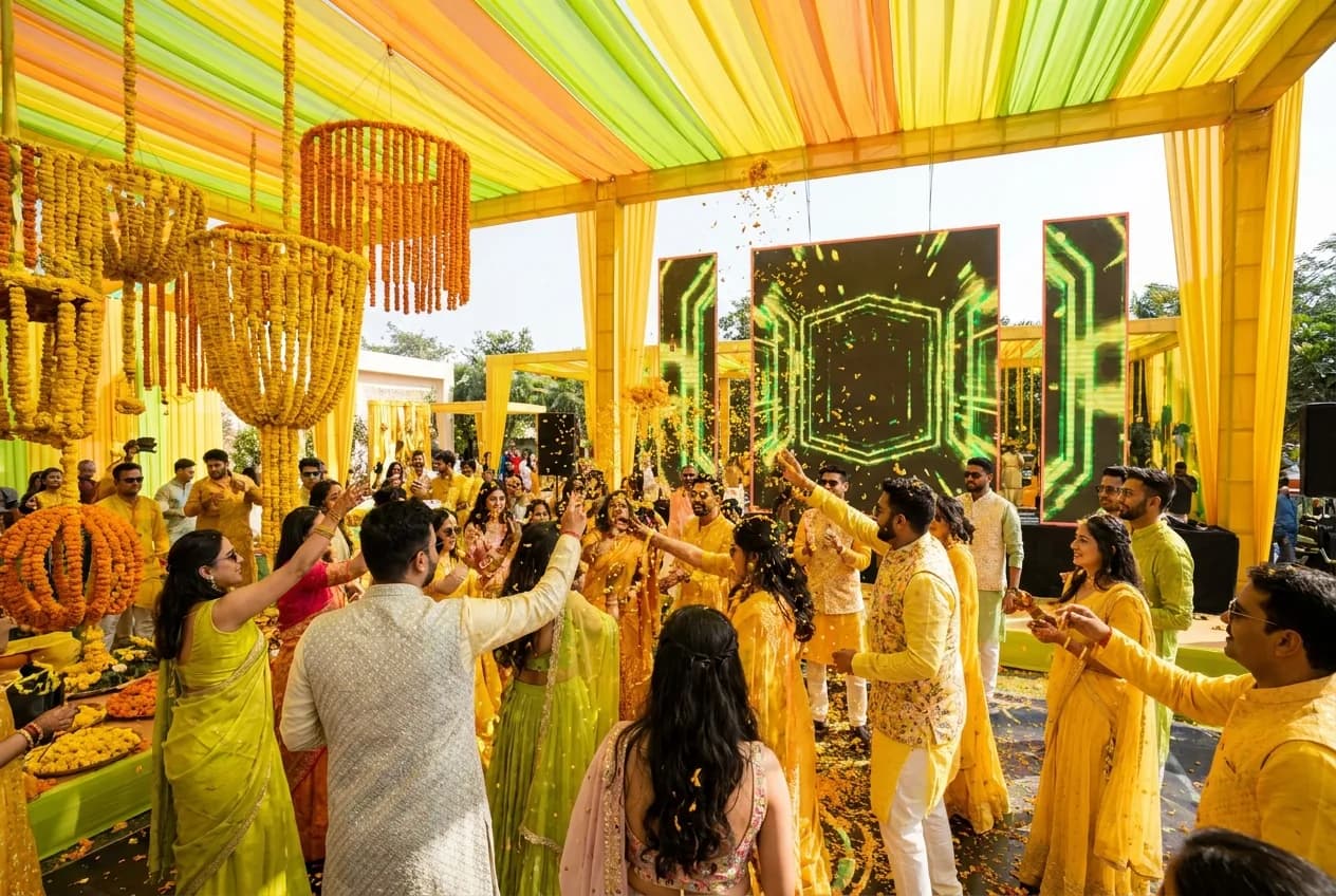 Haldi, Mehendi & Sangeet